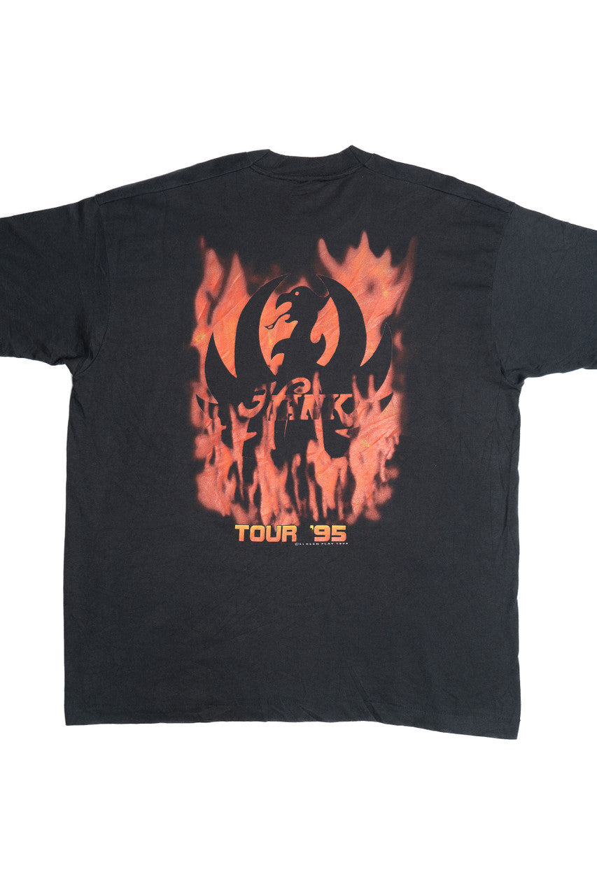 Vintage Hank Williams Jr. "Hog Wild" 1995 Tour T-Shirt (1990s)