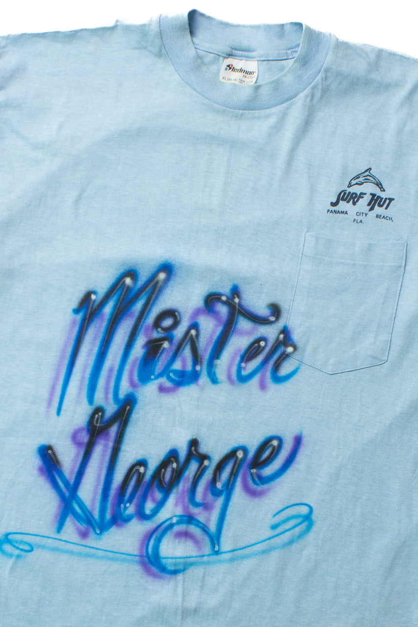 Vintage Surf Hut "Mister George" T-Shirt (1990s)