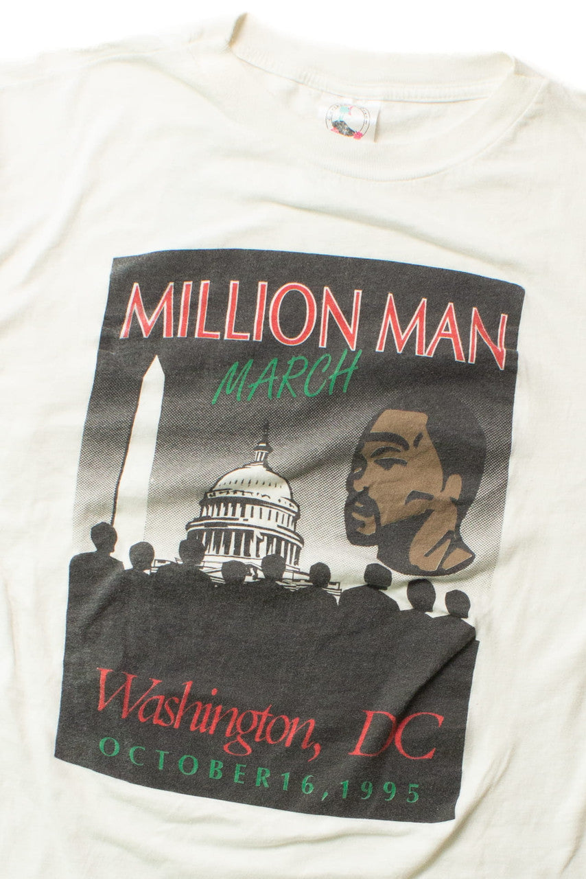 Vintage Million Man March T-Shirt (1995)