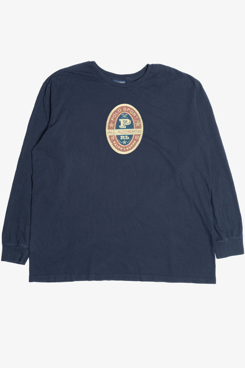 Vintage Polo Sport Ralph Lauren Long Sleeve T-Shirt 11909