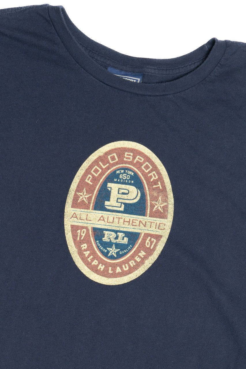 Vintage Polo Sport Ralph Lauren Long Sleeve T-Shirt 11909