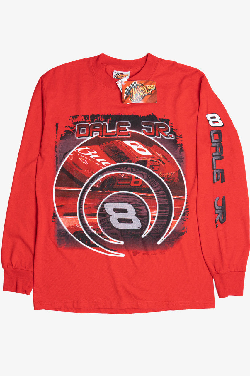 Vintage NWT Dale Jr. 8 Long Sleeve Winner's Circle T-Shirt (2000s)