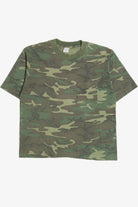 Vintage Camo Single Stitch T-Shirt (1980s)