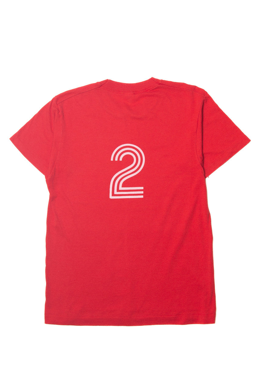 Vintage "First Baptist Carrollton" #2 Basketball T-Shirt