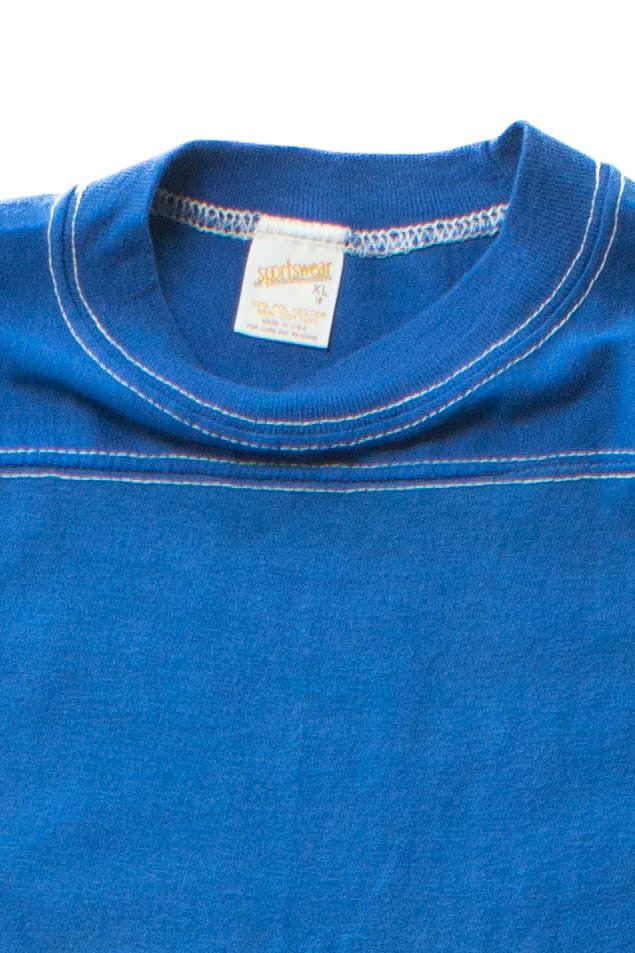 Vintage Blue Sportswear XL T-Shirt (1980s)