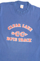 Vintage "Clear Lake Boys Track" Single Stitch T-Shirt (1990s)