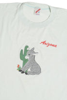 Vintage "Arizona" Cute Desert Donkey Single Stitch T-Shirt (1980s)