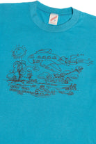 Vintage "Fantasy Island" "Operation Graduation 1990" T-Shirt 11949