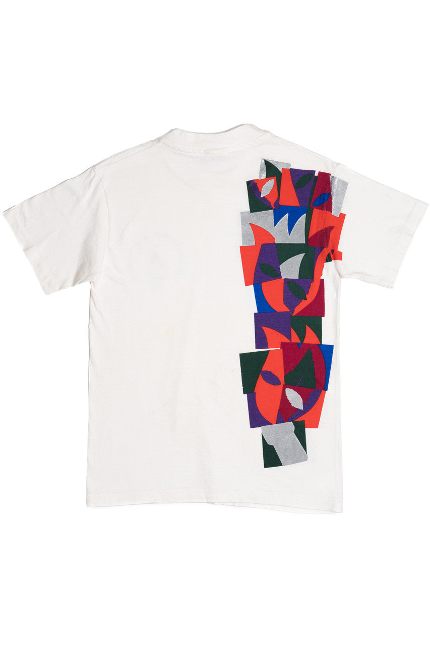 Vintage "1996 Olympic Torch Relay" Front/Back Print T-Shirt (1990s)