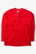 Vintage Marlboro Thermal Henley Shirt (1990s)