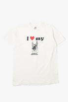 Vintage Fruit of the Loom "I Love My German Shepherd" T-Shirt (1990s)