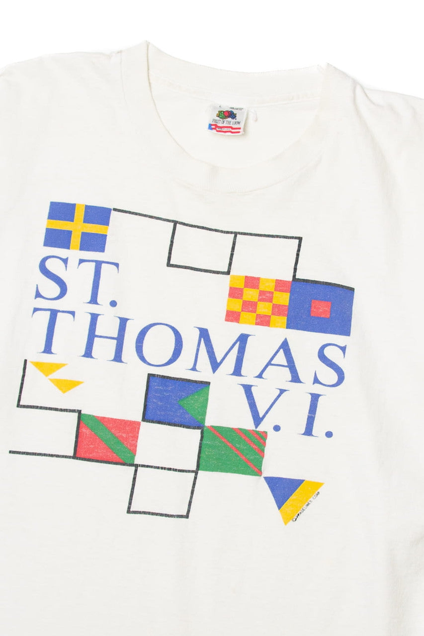Vintage  Fruit of the Loom "St. Thomas V.I" T-Shirt