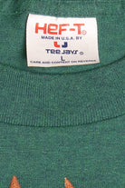 Vintage "San Antonio" Embossed Print Single Stitch T-Shirt (1990s)