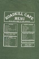 Vintage Alaska "Roadkill Cafe" Menu Single Stitch T-Shirt (1990s)