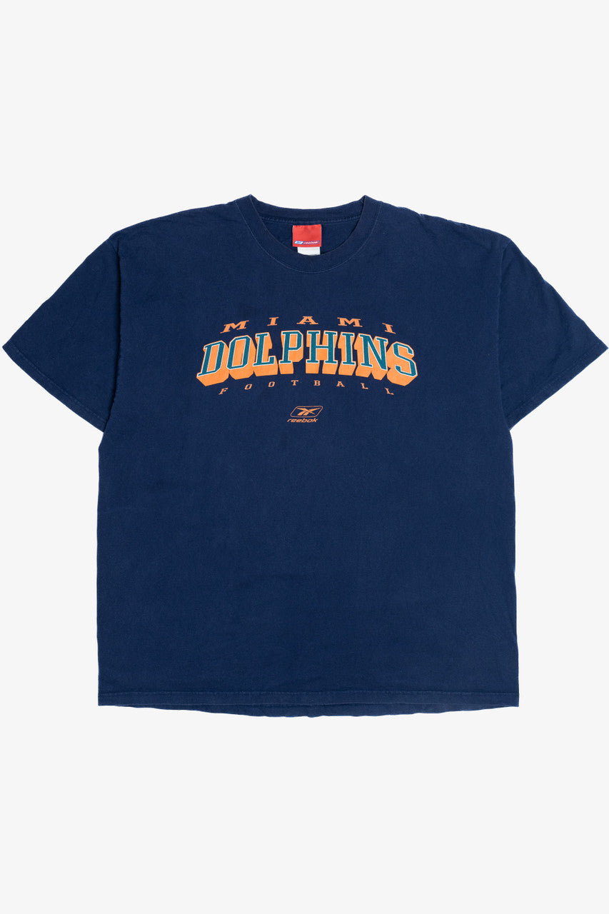 Vintage "Miami Dolphins Football" Reebok T-Shirt (2000s)