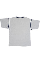 Vintage Broncos Embroidered NFL Mascot Ringer T-Shirt (1990s)