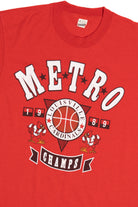 Vintage 1989 "Metro Louisville Cardinals Champs" Paper Thin Screen Stars T-Shirt (1980s)
