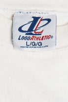 Vintage "St. Louis Rams" Embroidered Logo Athletic T-Shirt (1990s)