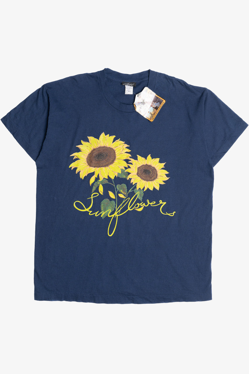 Vintage Deadstock NWT "Sunflower" Chic T-Shirt (1990s)