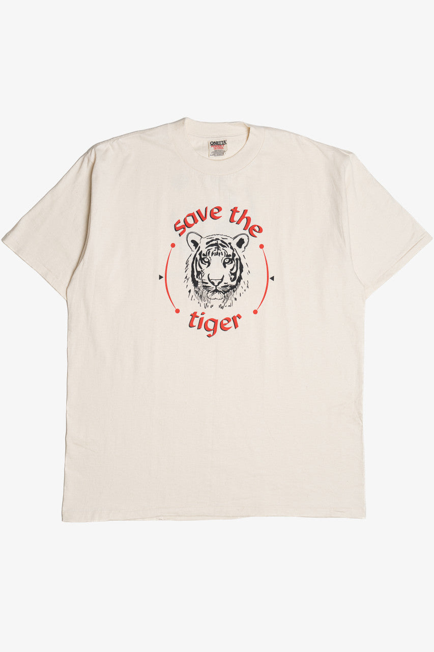 Vintage "Save The Tiger" World Wildlife Fund T-Shirt (1990s)