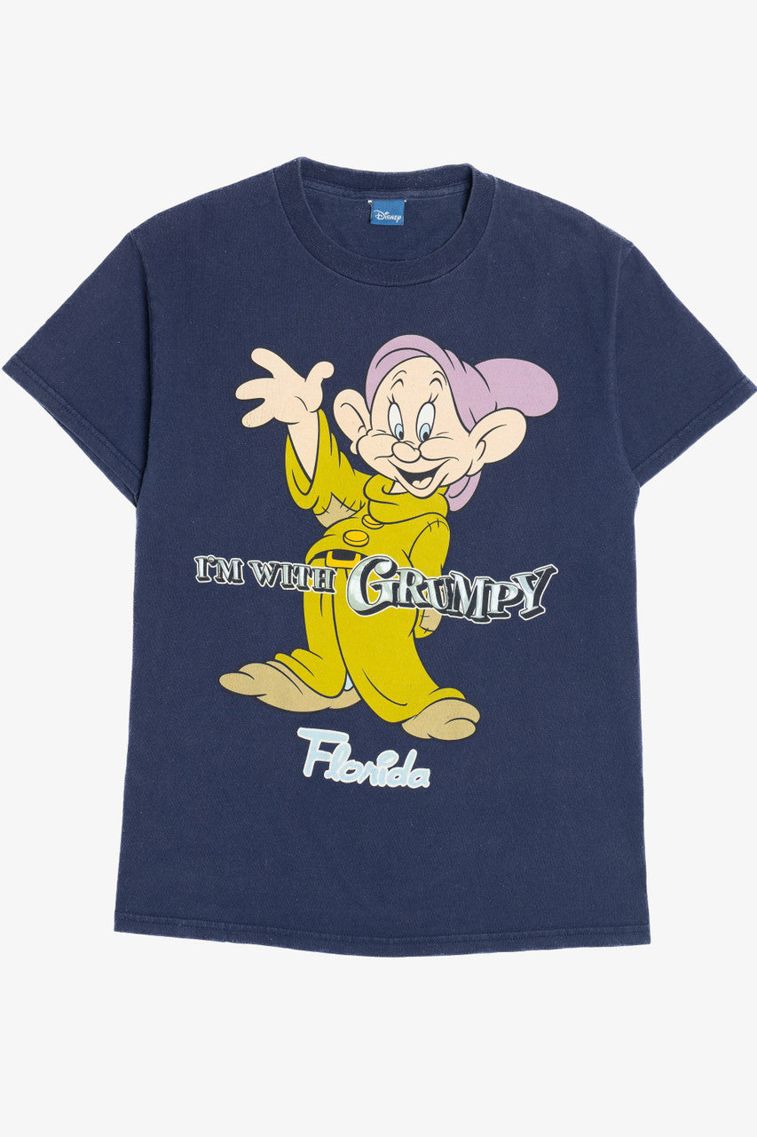 Vintage "I'm With Grumpy" "Florida" Disney T-Shirt (1990s)