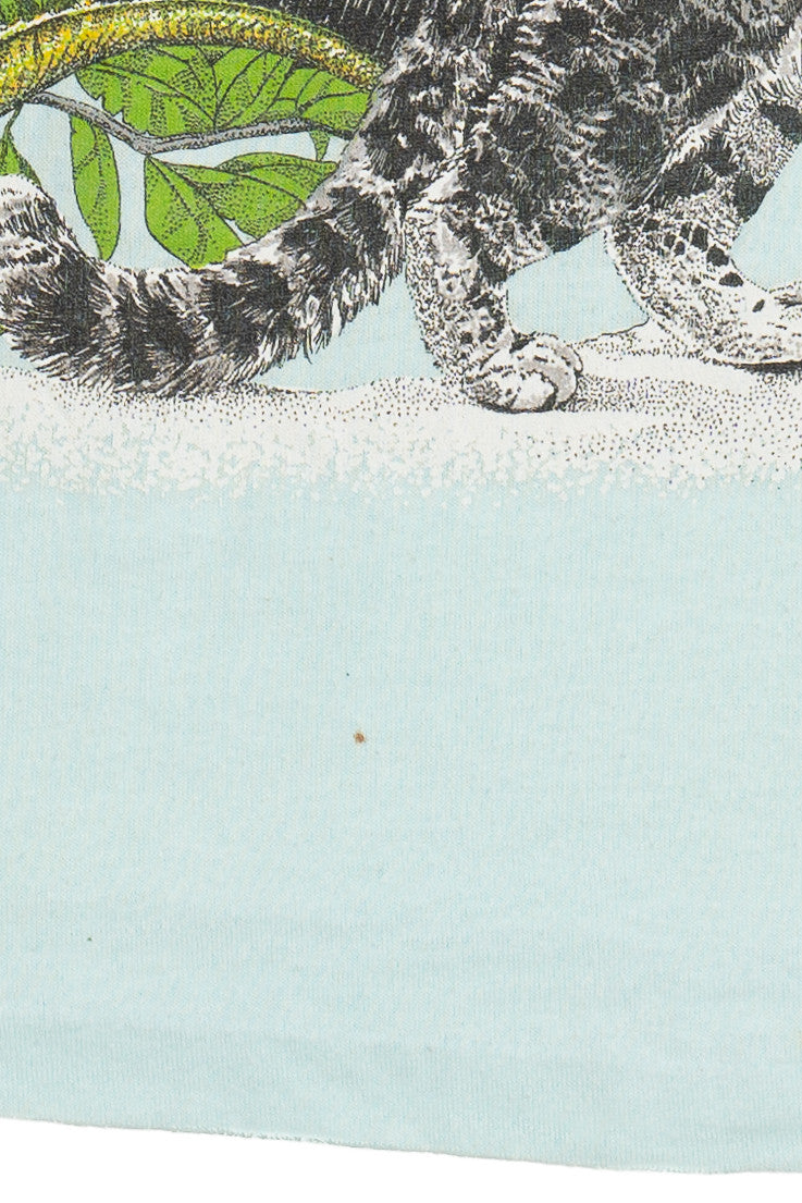 Vintage 1987 St. Louis Zoo Front/Back Print T-Shirt (1980s)