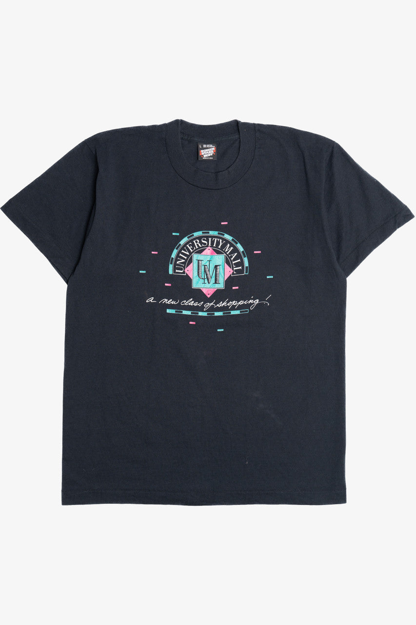 Vintage "University Mall" "A New Class Of Shopping!" Single Stitch T-Shirt (1990s)