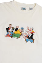 Vintage Popeye Embroidered Blitzz Studios T-Shirt (1990s)