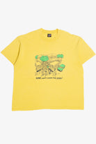 Vintage "June Can't Come Too Soon!" School Yard Single Stitch T-Shirt (1990s)