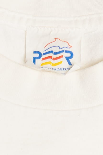 Vintage Huatulco Dolphins Peer by Peter Mussfeldt T-Shirt (1990s)
