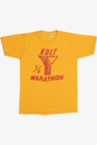 Vintage "Kolt 1/5 Marathon" YMCA Russell Athletic T-Shirt (1980s)