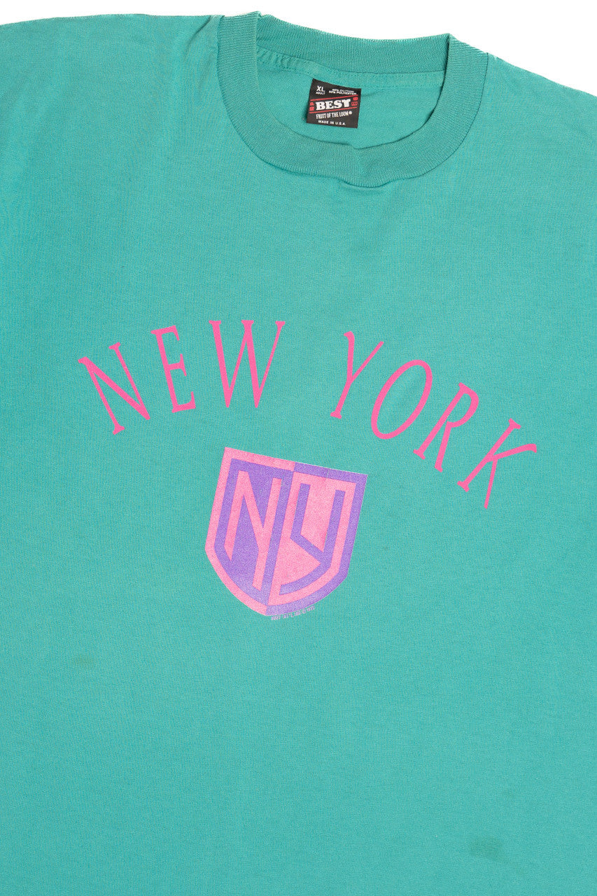Vintage "New York NY" Fruit of the Loom T-Shirt (1990s)