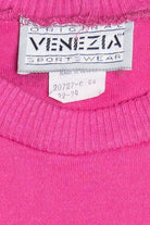 Vintage Venezia Sportswear Logo Long Sleeve T-Shirt (1980s)