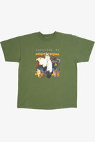 Vintage "Cherokee NC American Spirits" Embossed Print T-Shirt (1990s)