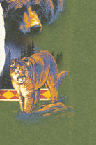 Vintage "Cherokee NC American Spirits" Embossed Print T-Shirt (1990s)