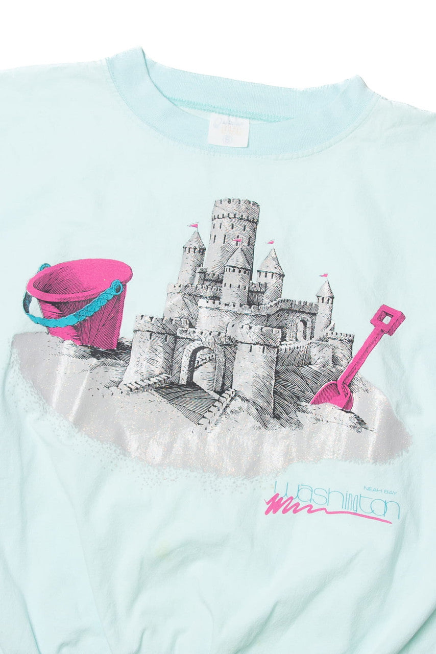 Vintage Sandcastle "Washington" Quitman Long Sleeve T-Shirt (1980s)