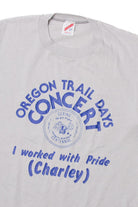 Vintage "Oregon Trail Days Concert" Jerzees T-Shirt (1980s)