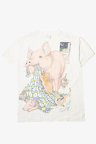 "Blanket Hog" Kittens and Pigs MA Studio T-Shirt