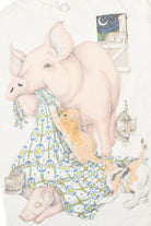 "Blanket Hog" Kittens and Pigs MA Studio T-Shirt