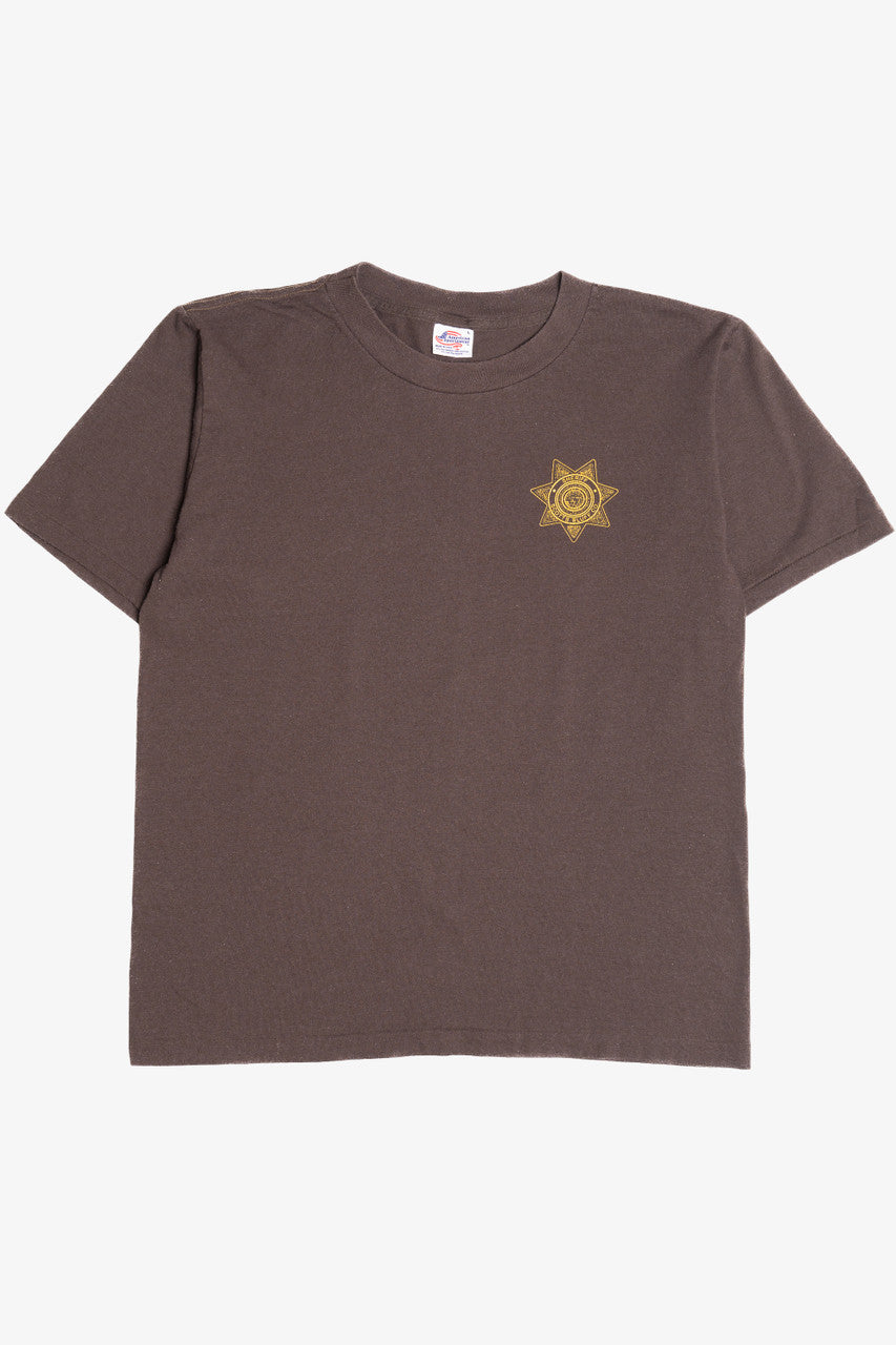 Vintage Scotts Bluff Co. Sheriff American Sportswear T-Shirt (1990s)