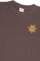 Vintage Scotts Bluff Co. Sheriff American Sportswear T-Shirt (1990s)