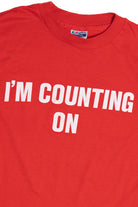 Vintage "I'm Counting On Malco South Pasadena" T-Shirt (1990s)