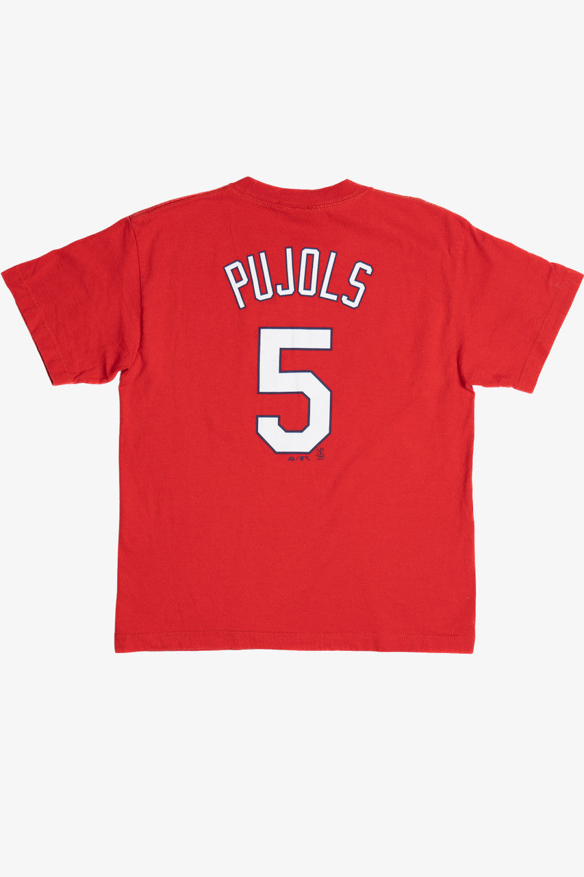 Vintage Cardinals Albert Pujols #5 MLB Majestic T-Shirt (2000s)