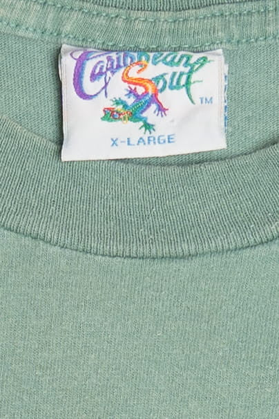 Vintage 1994 Margaritaville Tenth Anniversary Caribbean Soul T-Shirt (1990s)