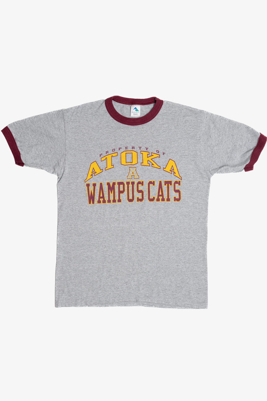 Vintage Atoka Wampus Cats Augusta Sportswear Ringer T-Shirt
