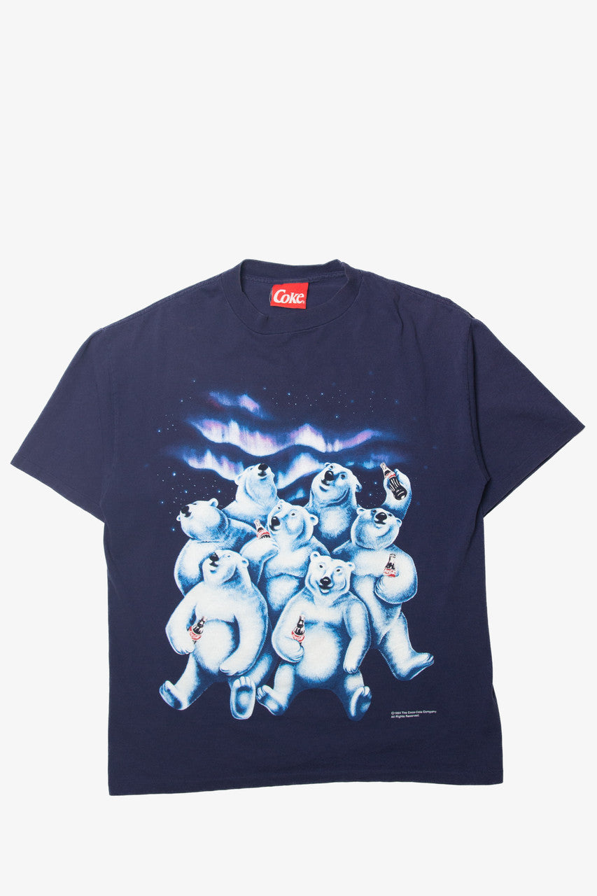 Vintage Coca-Cola Polar Bears T-Shirt (1990s)