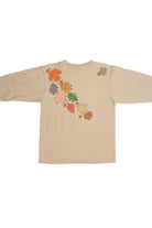 Vintage Fall Harvest Print Melhart Designs Long Sleeve T-Shirt (1990s)