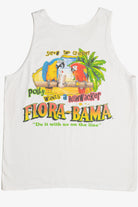 Vintage "Flora-Bama" "Do It With Us On The Line" T-Shirt Tank Top (1990s)