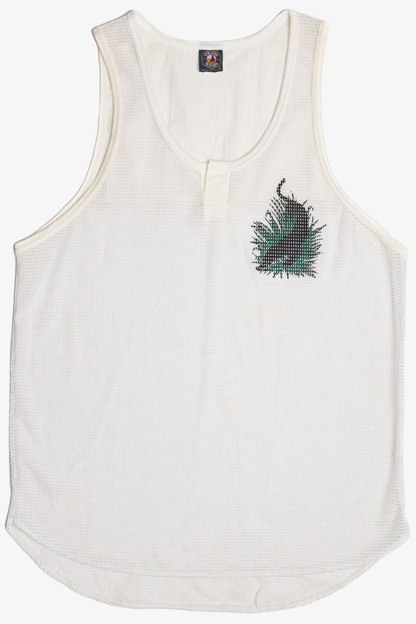 Vintage Panther Mesh Beach Cover Up Trade Winds T-Shirt (1990s)