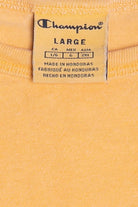 Vintage Champion Logo Heavyweight Crop Top T-Shirt (2000s)